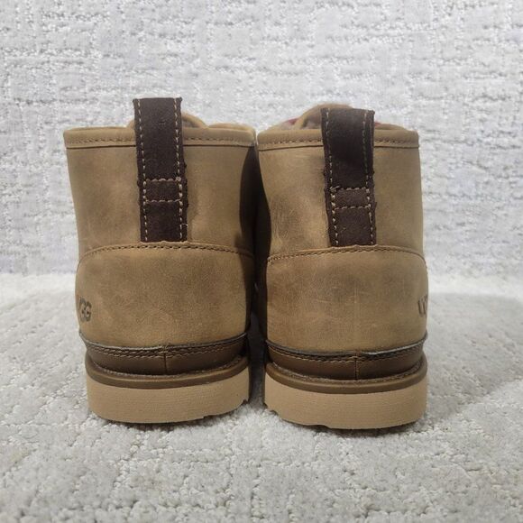 UGG Neumel Weather II Men\'s Size US 10 Chestnut Leather Chukka Boots. NEW main image 5